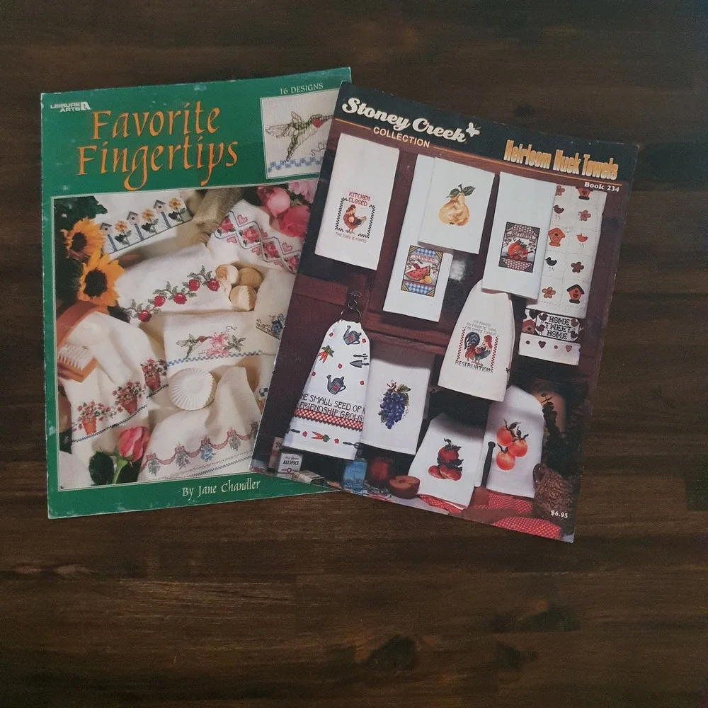 Cross Stitch Pattern Books Stoney Creek‎ Heirloom Huck Leisure Arts 2854